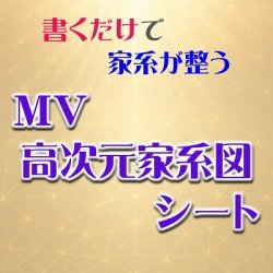 画像1: MV高次元家系図シート