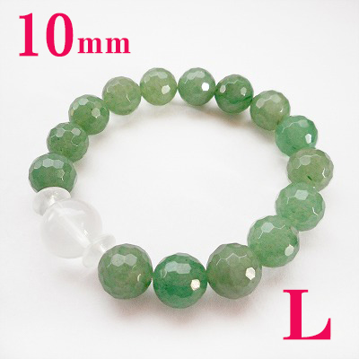 10mm【L】究極のブレスレット！健康・若返り suprême2