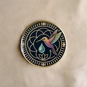 画像: 『UJ回帰ハチドリ作戦』専用 ハチドリピンバッチ