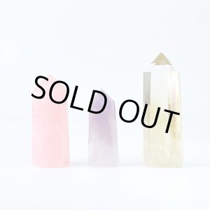 画像: B.良縁・カルマ・金運フロッピー 六角柱３本セット